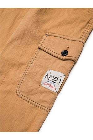 brown cotton trousers N°21 KIDS | N21958N03830N717